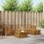 Seturi de canapele 6 pcs natural Lemn Solid de Acacia GartenMobel Dekor