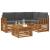 Seturi de mobilier 5 pcs Natural și Antracit Lemn compozit GartenMobel Dekor