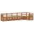 Seturi de canapele 6 pcs natural Lemn Solid de Acacia GartenMobel Dekor