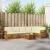 Seturi de canapele 7 pcs Natural și Crem Lemn Solid de Acacia GartenMobel Dekor