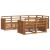 Seturi de canapele 7 pcs natural Lemn Solid de Acacia GartenMobel Dekor