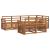Seturi de canapele 7 pcs natural Lemn Solid de Acacia GartenMobel Dekor