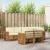 Seturi de canapele 7 pcs Natural și Crem Lemn Solid de Acacia GartenMobel Dekor