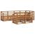 Seturi de canapele 7 pcs natural Lemn Solid de Acacia GartenMobel Dekor