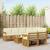 Seturi de canapele 9 pcs Natural și Crem Lemn Solid de Acacia GartenMobel Dekor