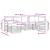 Seturi de canapele 6 pcs Natural și Crem Lemn Solid de Acacia GartenMobel Dekor
