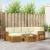 Seturi de canapele 7 pcs Natural și Crem Lemn Solid de Acacia GartenMobel Dekor