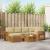 Seturi de canapele 7 pcs Natural și Bej Lemn Solid de Acacia GartenMobel Dekor