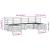 Seturi de canapele 6 pcs natural Lemn Solid de Acacia GartenMobel Dekor