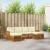 Seturi de canapele 6 pcs Natural și Crem Lemn Solid de Acacia GartenMobel Dekor
