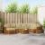 Seturi de canapele 9 pcs Natural și Bej Lemn Solid de Acacia GartenMobel Dekor