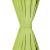 Draperii micro-satin cu bride, 2 buc, verde, 140 x 225 cm GartenMobel Dekor