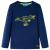 Tricou pentru copii cu mâneci lungi, bleumarin, 128 GartenMobel Dekor