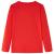 Tricou pentru copii cu mâneci lungi, roșu, 128 GartenMobel Dekor