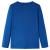 Tricou de copii cu mâneci lungi, albastru închis, 128 GartenMobel Dekor