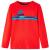 Tricou de copii cu mâneci lungi sălbatice roșu 116 GartenMobel Dekor