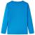 Tricou de copii cu mâneci lungi albastru cobalt 104 GartenMobel Dekor