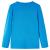Tricou de copii cu mâneci lungi albastru cobalt, 116 GartenMobel Dekor