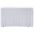 Huse elastice de masă cu fustă, 2 buc., alb, 243x76x74 cm GartenMobel Dekor