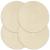 Naproane, 4 buc., natural, 38 cm, bumbac, rotund  GartenMobel Dekor