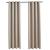 Draperii opace cu inele metalice, 2 buc., bej, 140 x 245 cm GartenMobel Dekor