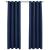 Draperii opace cu inele metalice, 2 buc, albastru, 140 x 175 cm GartenMobel Dekor