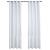 Draperii opace cu inele metalice 2 buc. alb-ivoriu 140x225 cm GartenMobel Dekor
