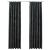 Draperii opace cu cârlige, 2 buc., antracit, 140x245cm, catifea GartenMobel Dekor
