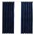 Draperii opace cu cârlige, 2 buc, albastru, 140x175 cm, catifea GartenMobel Dekor