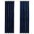 Draperii opace 2 buc. albastru închis 140x175cm catifea cârlige GartenMobel Dekor