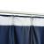 Draperii opace 2 buc. albastru închis 140x245cm catifea cârlige GartenMobel Dekor