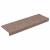Covorașe autoadezive pentru scări, 15 buc., 65x21x4 cm, margini dreptunghiulare, maro deschis GartenMobel Dekor