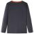 Tricou pentru copii cu mâneci lungi, antracit, 104 GartenMobel Dekor