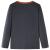 Tricou pentru copii cu mâneci lungi, antracit, 116 GartenMobel Dekor