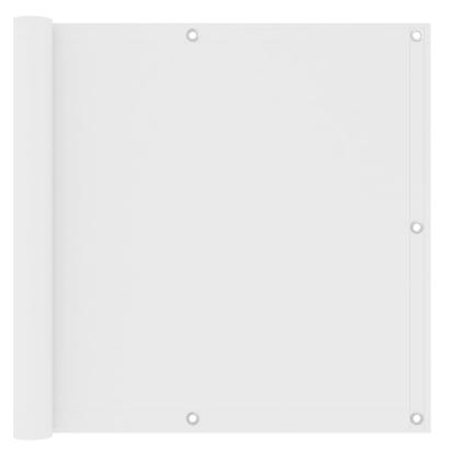 Paravan de balcon, alb, 90 x 300 cm, țesătură oxford GartenMobel Dekor