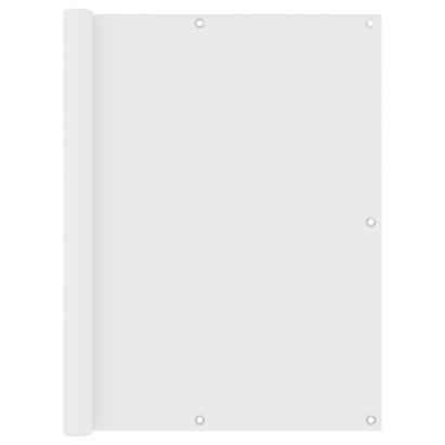 Paravan de balcon, alb, 120 x 600 cm, țesătură oxford GartenMobel Dekor