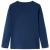 Tricou cu mâneci lungi pentru copii, bleumarin 128 GartenMobel Dekor
