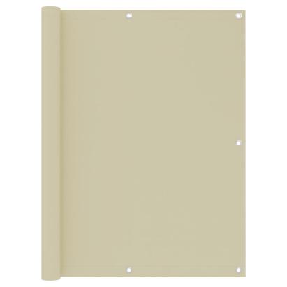 Paravan de balcon, crem, 120 x 300 cm, țesătură oxford GartenMobel Dekor