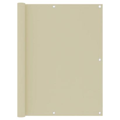 Paravan pentru balcon, crem, 120x600 cm, țesătură oxford GartenMobel Dekor