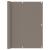 Paravan de balcon, gri taupe, 120x600 cm, țesătură oxford GartenMobel Dekor