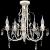 Lampă de plafon suspendată, candelabru cristal, elegant, 5 becuri GartenMobel Dekor