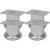 Picioare rotunde de canapea din crom 60 mm, 4 buc. GartenMobel Dekor