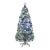 Brad de Crăciun pre-iluminat cu suport și LED-uri, 180 cm, fibră optică GartenMobel Dekor