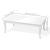 Măsuță de cafea, alb extralucios, 115x65x42 cm GartenMobel Dekor