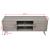 Comodă TV, gri, 120x40x45 cm GartenMobel Dekor