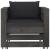 Set mobilier de grădină cu perne, 2 piese, gri, lemn tratat GartenMobel Dekor