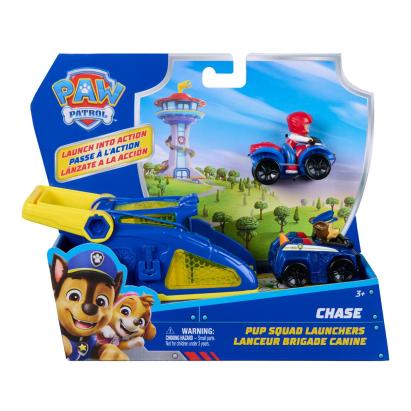 PATRULA CATELUSILOR SET FIGURINA CHASE SI VEHICUL CU LANSATOR SuperHeroes ToysZone