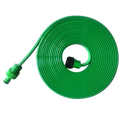 Furtun picurare pentru irigare gradina, 3 tuburi interne, distributie uniforma apa, 15 m, negru Household NewTrend