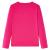 Tricou pentru copii cu mâneci lungi, roz aprins, 92 GartenMobel Dekor
