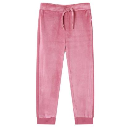 Pantaloni de trening pentru copii, zmeuriu, 140 GartenMobel Dekor
